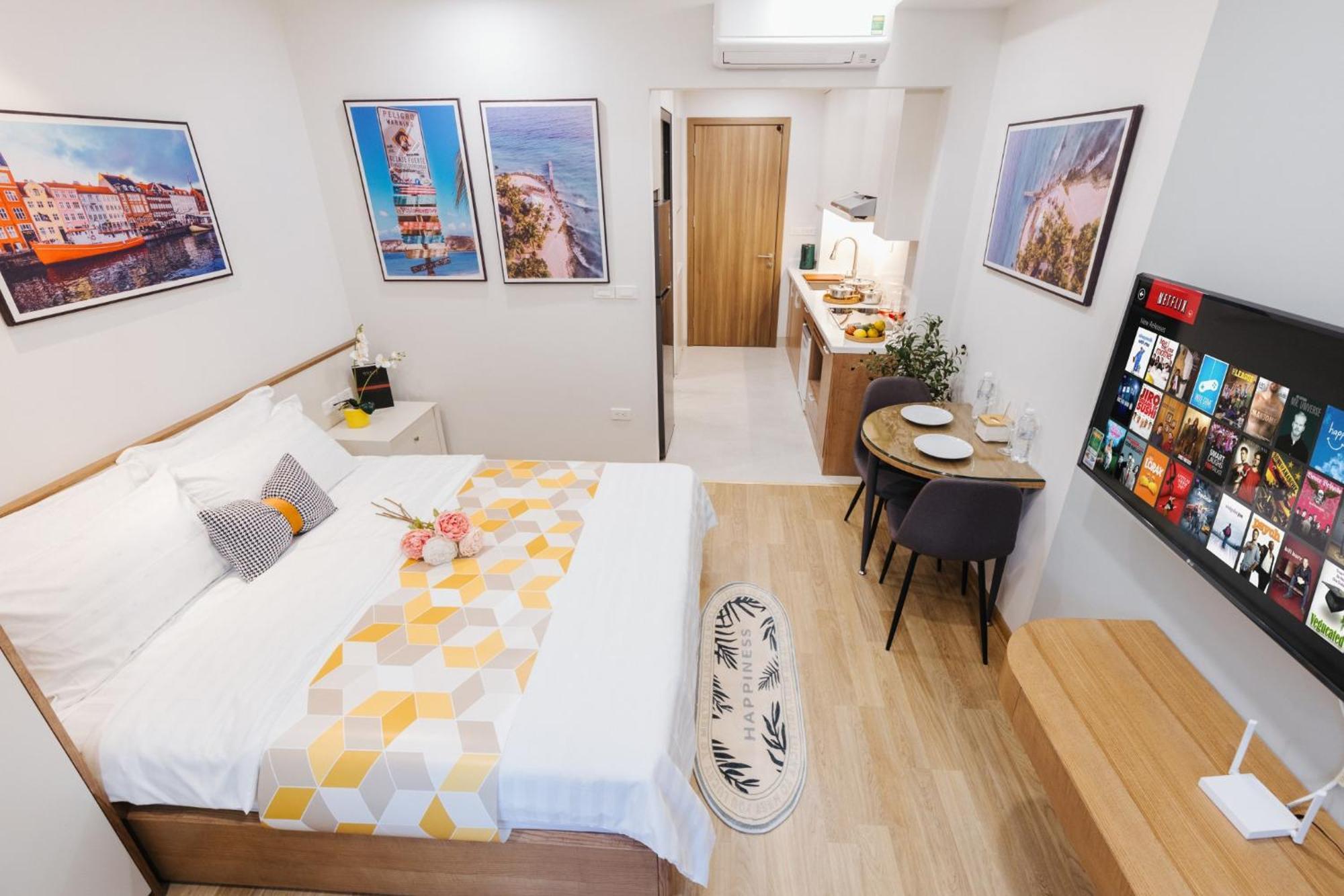 Margaery Boutique Apartment & Skyon9 Rooftop Bar ハノイ市 エクステリア 写真