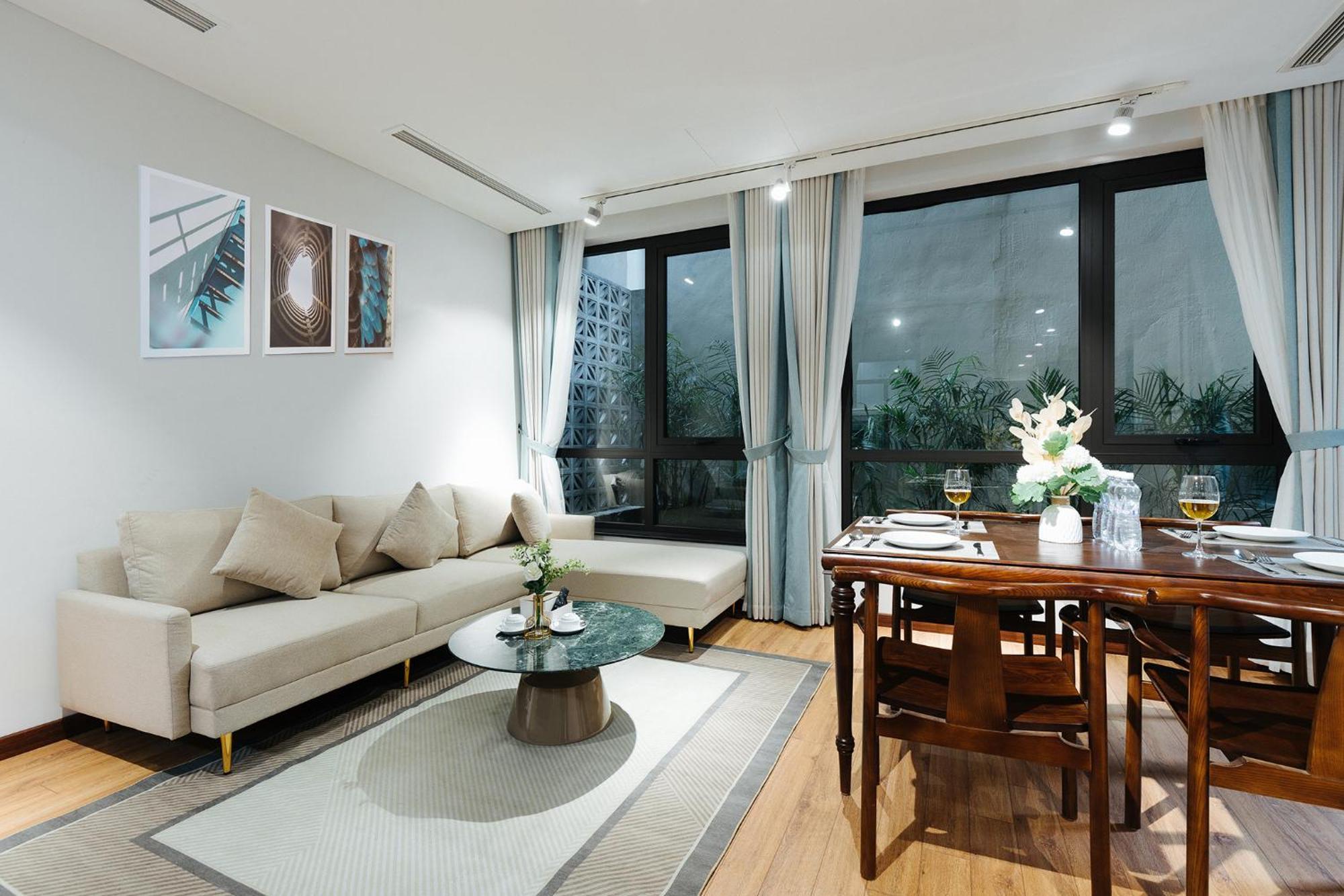Margaery Boutique Apartment & Skyon9 Rooftop Bar ハノイ市 エクステリア 写真