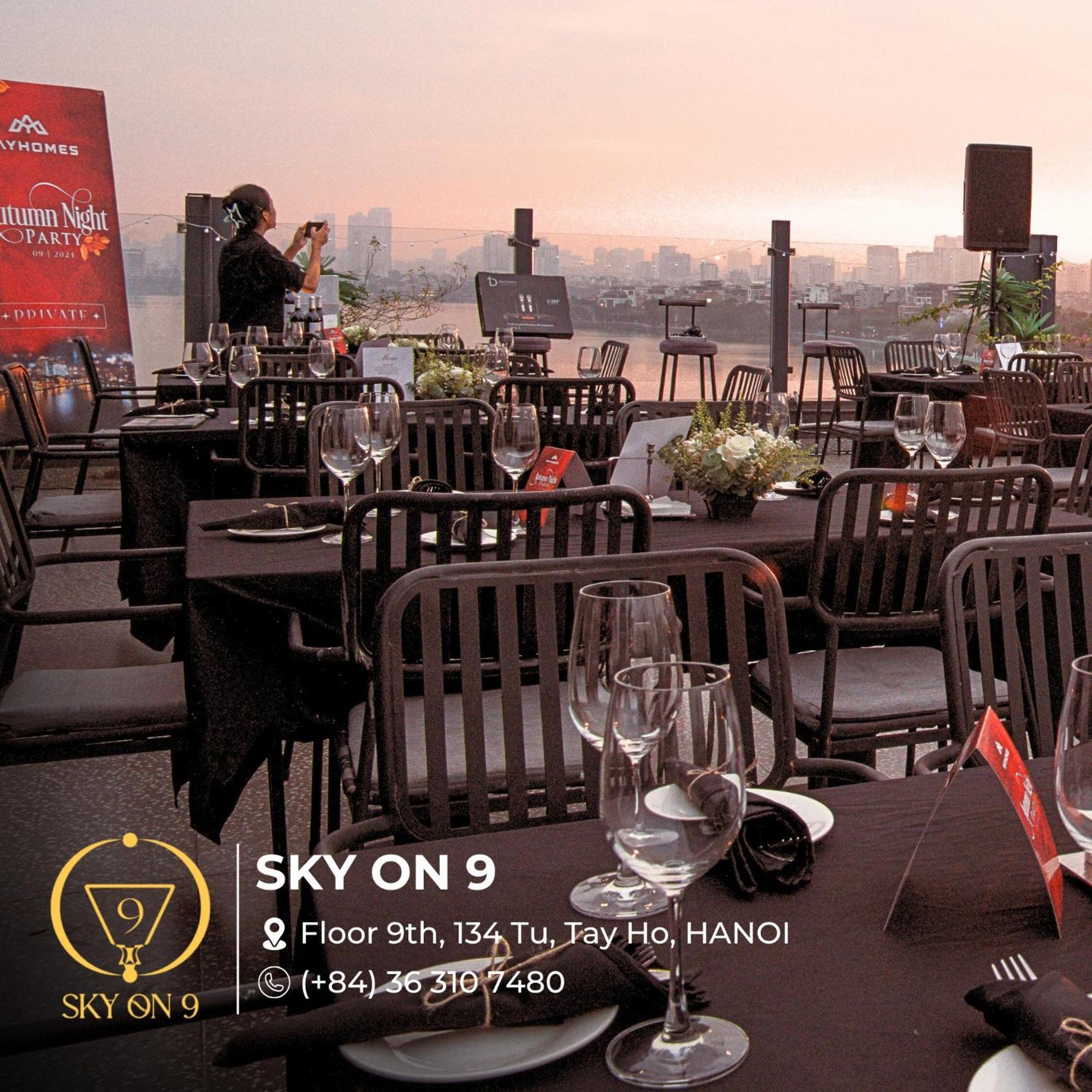 Margaery Boutique Apartment & Skyon9 Rooftop Bar ハノイ市 エクステリア 写真